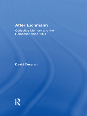 cover image of After Eichmann